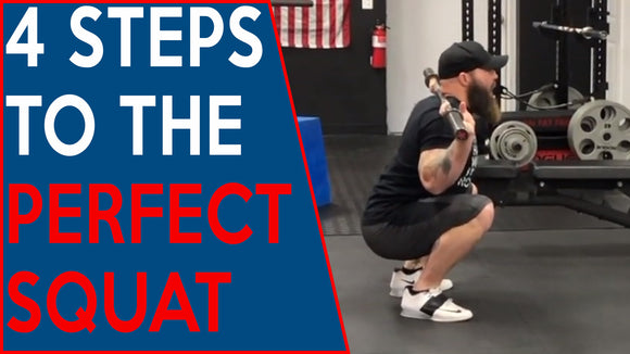 Four EASY Steps To The PERFECT Squat