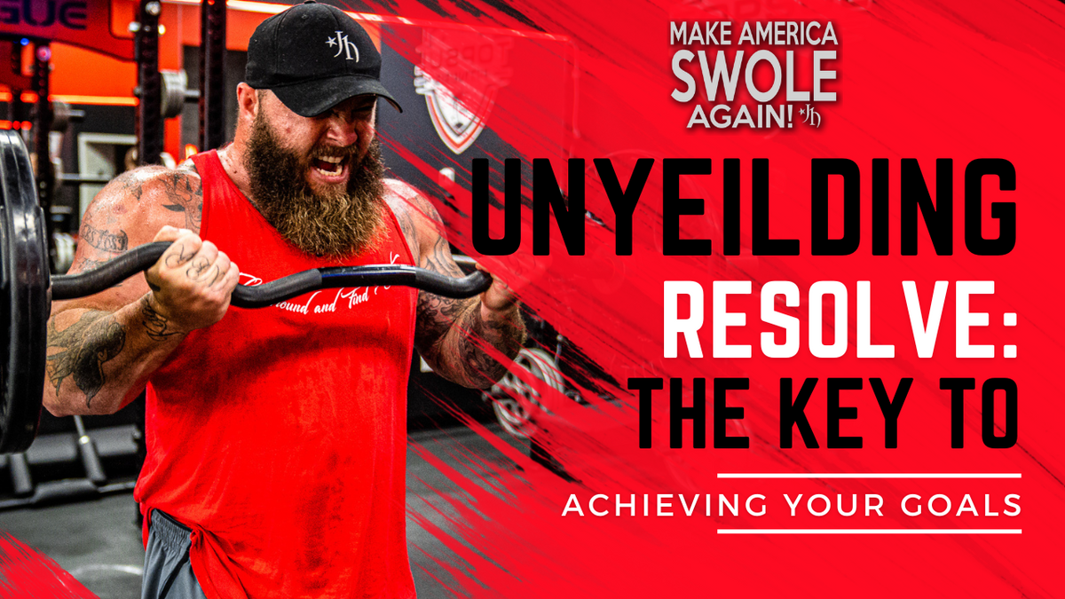 Episode #2-20 - How to Achieve Your Goals with Unyielding Resolve