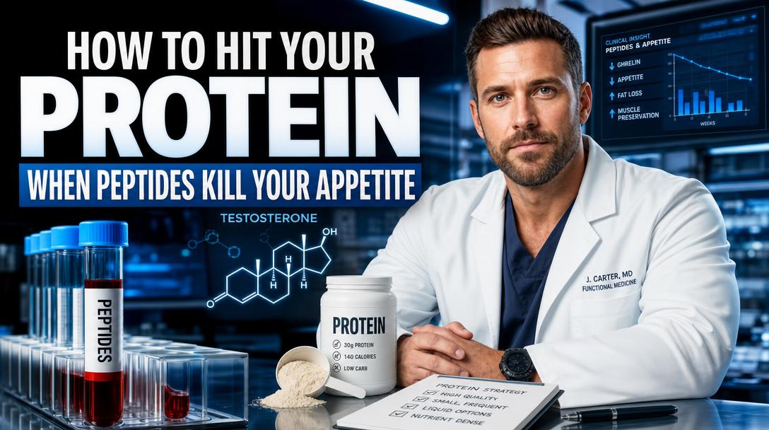 How to Hit Your Protein When Peptides Kill Your Appetite