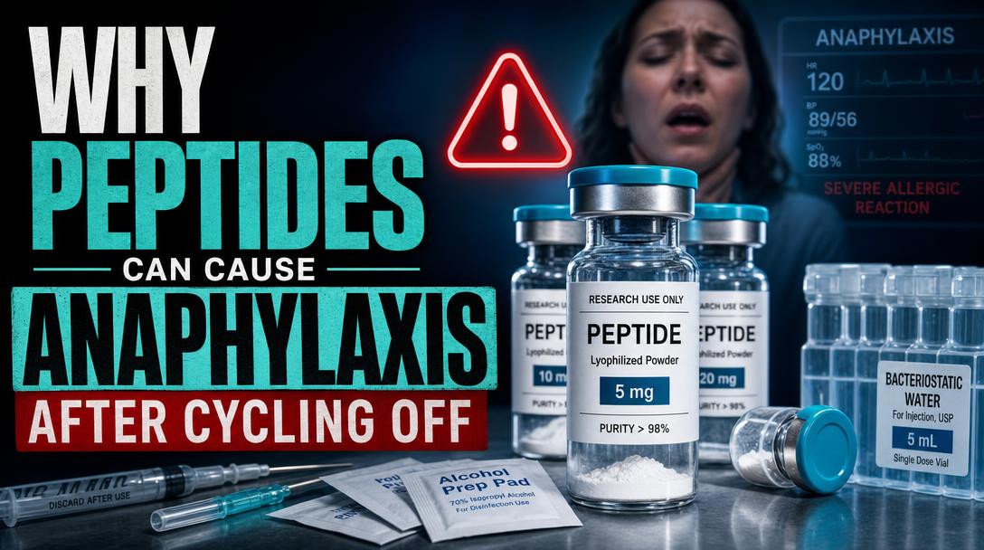 Why Peptides Can Cause Anaphylaxis After Cycling Off