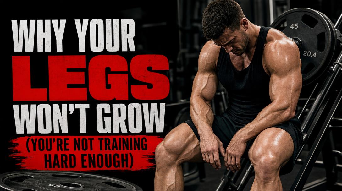 Why Your Legs Won't Grow (You're Not Training Hard Enough)