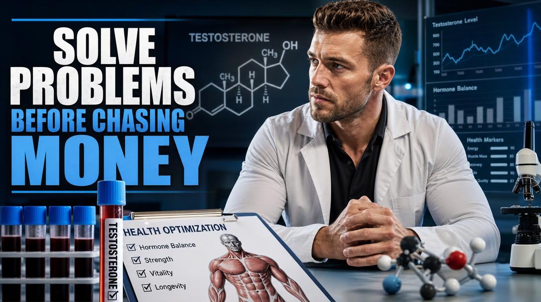 Solve problems before chasing money