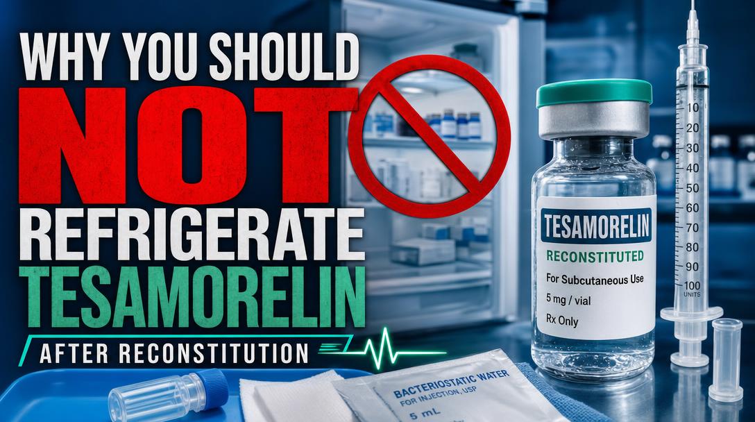 Why You Should NOT Refrigerate Tesamorelin After Reconstitution