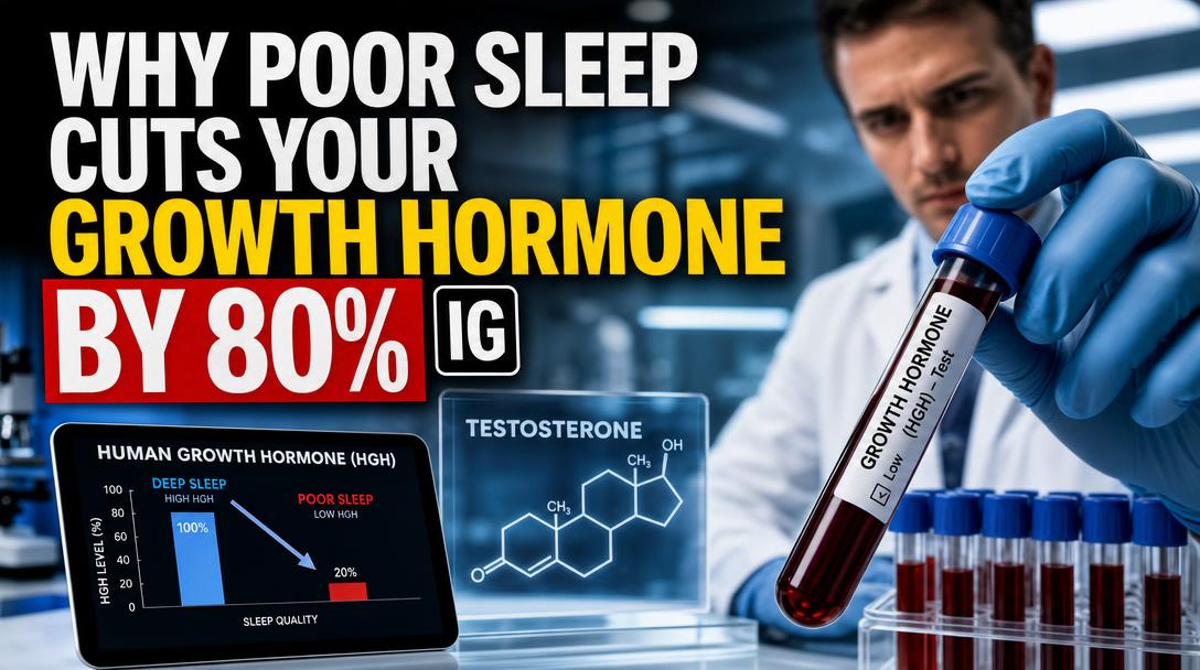 Why Poor Sleep Cuts Your Growth Hormone by 80% IG