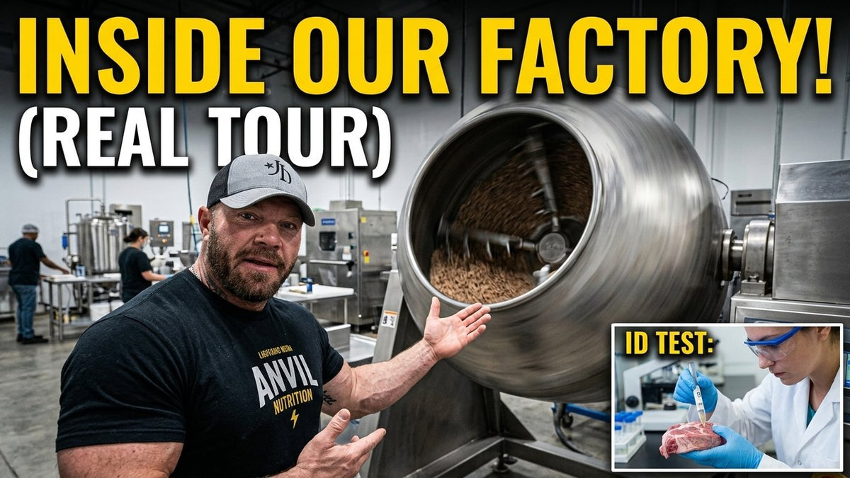 Inside the Factory Where Anvil Nutrition Is Actually Made