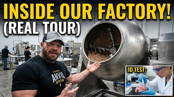 Inside the Factory Where Anvil Nutrition Is Actually Made