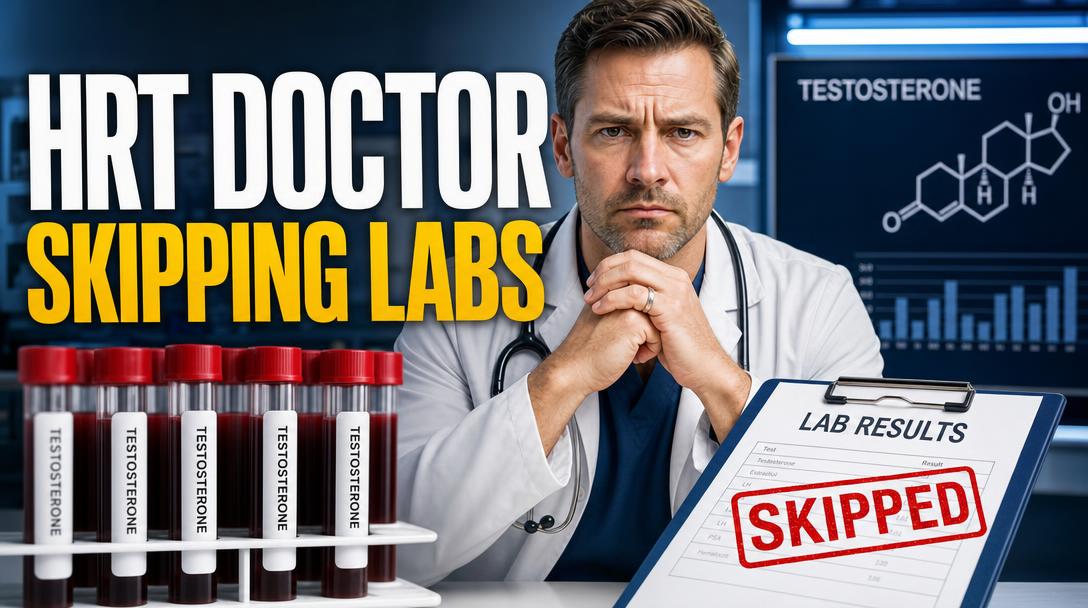 HRT doctor skipping labs