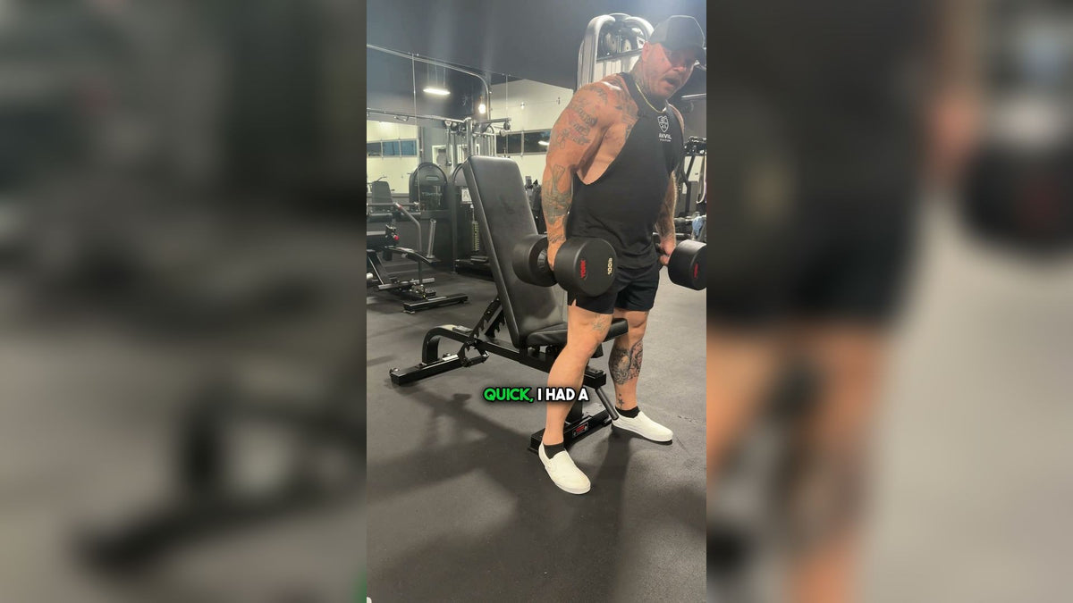 How To Get Dumbbells Into Position for Press Safely