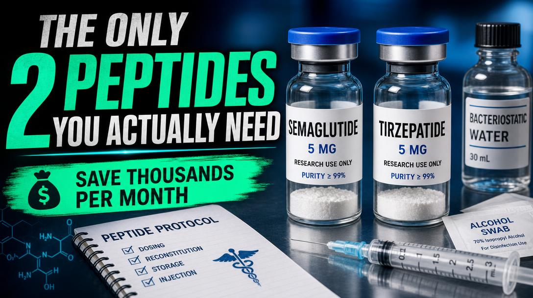 The Only 2 Peptides You Actually Need (Save Thousands Per Month)