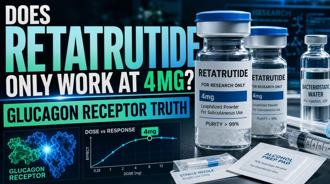 Does Retatrutide Only Work at 4mg? Glucagon Receptor Truth