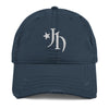 JH Logo Distressed Dad Hat